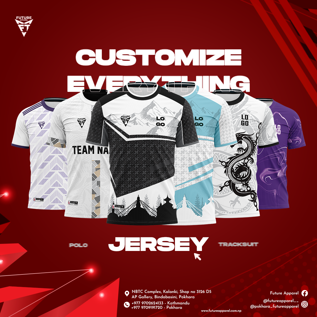 Custom Jersey Manufacturer in Nepal: Pricing, MOQ & Order Process Explained